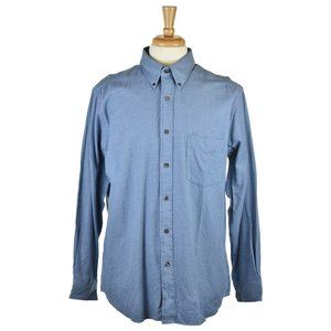 Club Room Button Down Shirt LG Blue